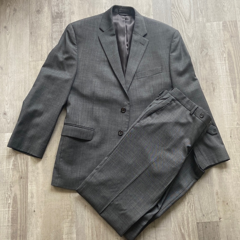 Ralph Lauren Suit, 40S, Charcoal